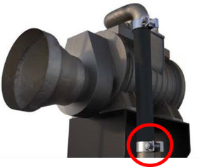 ABRAÇADEIRA MANGOTE 35X40MM FITA 20MM C/PARAFUSO E PORCA SEXTAVADA - Imagem 3