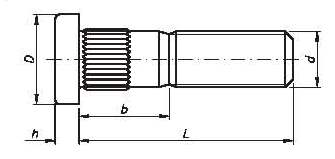 PARAFUSO CILÍNDRICO RECARTILHADO 8.8 M10X48 RP ENEGRECIDO - Imagem 2