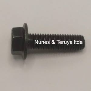 PARAFUSO 10.9 SX FLANGEADO MA RI 8X25 DIN 6921 ENEGRECIDO - Imagem 3