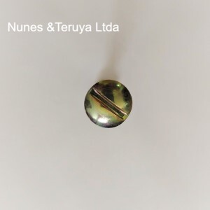 PARAFUSO CAMA FENDADO 1/4X80 C/PO QUADRADA PS BC - Imagem 2