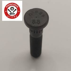 PARAFUSO CILÍNDRICO RECARTILHADO 8.8 M10X48 RP ENEGRECIDO - Imagem 3