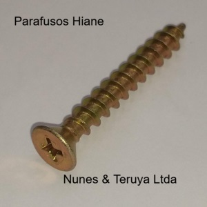 PARAFUSO FIXER CAB CHATA 4.5X35 RI PHILLIPS BICROMATIZADO CISER - Imagem 2